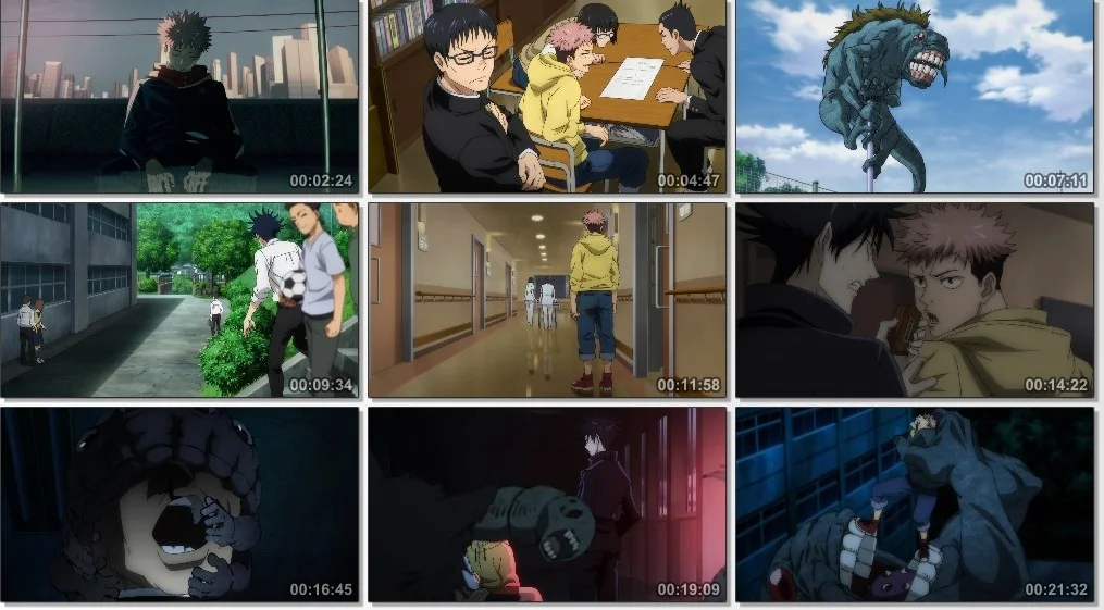 Download Jujutsu Kaisen (Season 1) English Dubbed Complete All Episodes 720p WEB-DL –