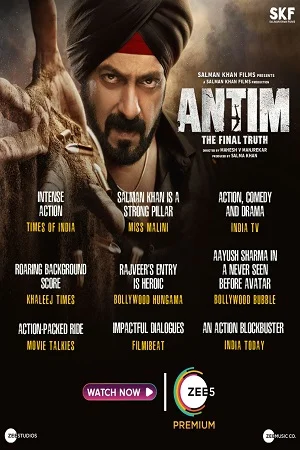 Download Antim (2021) WEB-DL Hindi Full Movie 480p [400MB] | 720p [1.3GB] | 1080p [3.2GB] –