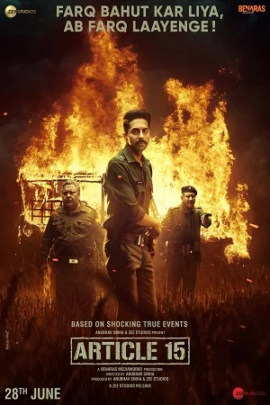 Download Article 15 (2019) Hindi Full Movie 480p [350MB] | 720p [1GB] | 1080p [2GB] –