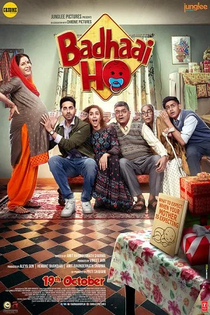 Download Badhaai Ho (2018) Hindi Full Movie 480p [450MB] | 720p [1GB] | 1080p [3.6GB] –