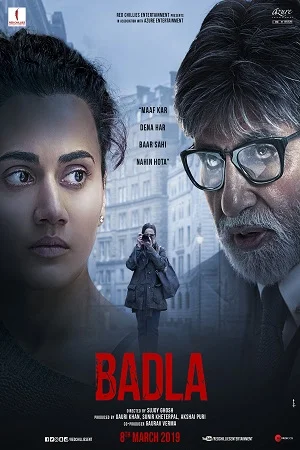 Download Badla (2019) Hindi Full Movie 480p [350MB] | 720p [700MB] | 1080p [3.4GB] –