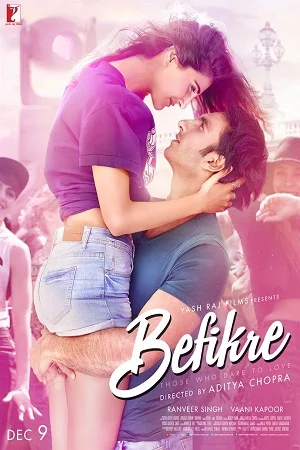 Download Befikre (2016) Hindi Full Movie 480p [400MB] | 720p [1GB] | 1080p [4GB] –