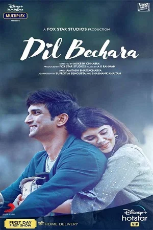 Download Dil Bechara (2020) Hindi Full Movie 480p [300MB] | 720p [900MB] | 1080p [3GB] –