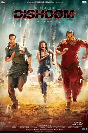 Download Dishoom (2016) Hindi Full Movie 480p [300MB] | 720p [1GB] | 1080p [3GB] –