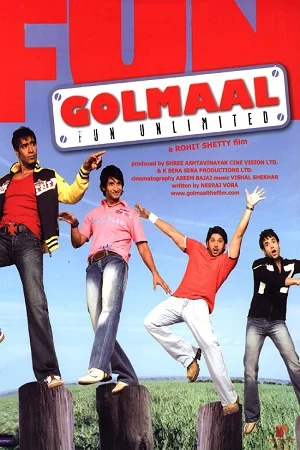 Download Golmaal: Fun Unlimited (2006) Hindi Full Movie 480p [400MB] | 720p [1.2GB] | 1080p [4GB] –