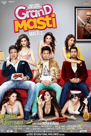 Download Grand Masti (2013) Hindi Full Movie WEB-DL 480p [350MB] | 720p [1.2GB] | 1080p [3.5GB] –