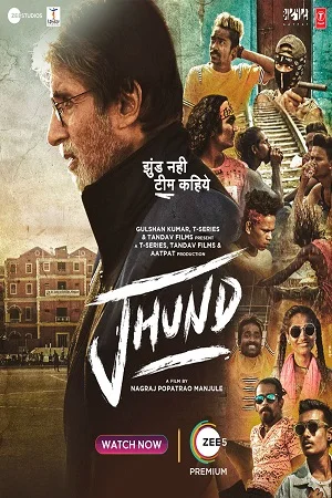 Download Jhund (2022) Hindi Full Movie WEB-DL 480p [400MB] | 720p [1.5GB] | 1080p [2.8GB] | 2160p 4K [8.5GB] –