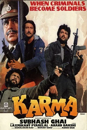 Download Karma (1986) Hindi Full Movie 480p [500MB] | 720p [1.3GB] –