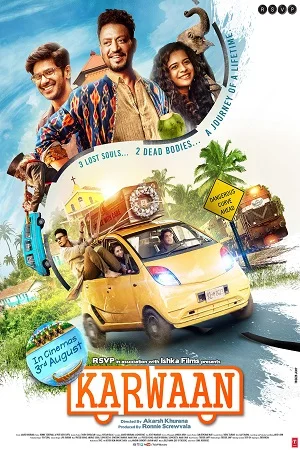 Download Karwaan (2018) Hindi Full Movie 480p [400MB] | 720p [1GB] | 1080p [3GB] –