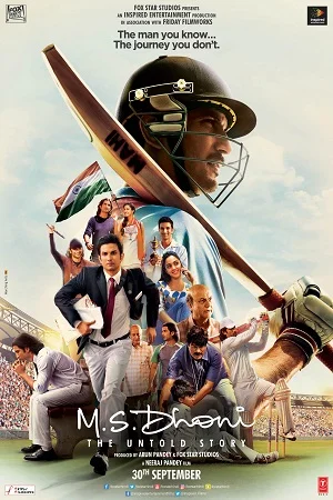 Download M.S. Dhoni: The Untold Story (2016) Hindi Full Movie 480p [500MB] | 720p [1.3GB] | 1080p [2.9GB] | 2160p [6.7GB] –