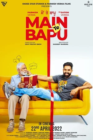 Download Main Te Bapu (2022) Punjabi Full Movie WEB-DL 480p [250MB] | 720p [850MB] | 1080p [2GB] | 2160p 4K [8GB] –