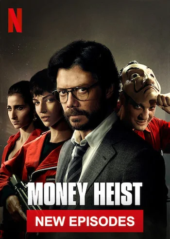 Download Money Heist [Season 2] Netflix All Episodes in {Spanish-English} | 720p WEB-DL –