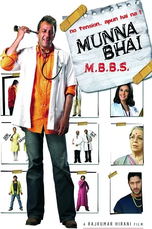 Download Munna Bhai M.B.B.S. (2003) Hindi Full Movie 480p [400MB] 720p [1.2GB] | 1080p [3.9GB] –