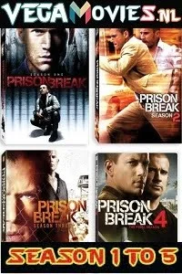 Download Prison Break (Season 1 – 5) In English Complete TV-Series All Episodes WeB-DL 480p [150MB] | 720p [300MB] –