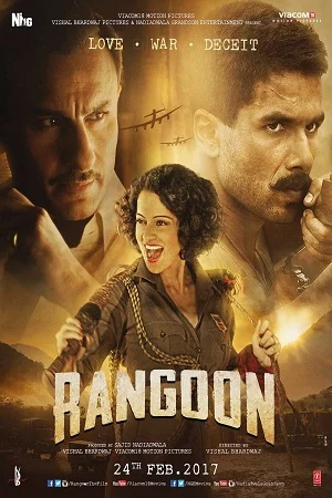 Download Rangoon (2017) Hindi Full Movie 480p [400MB] | 720p [1.3GB] | 1080p [4GB] –