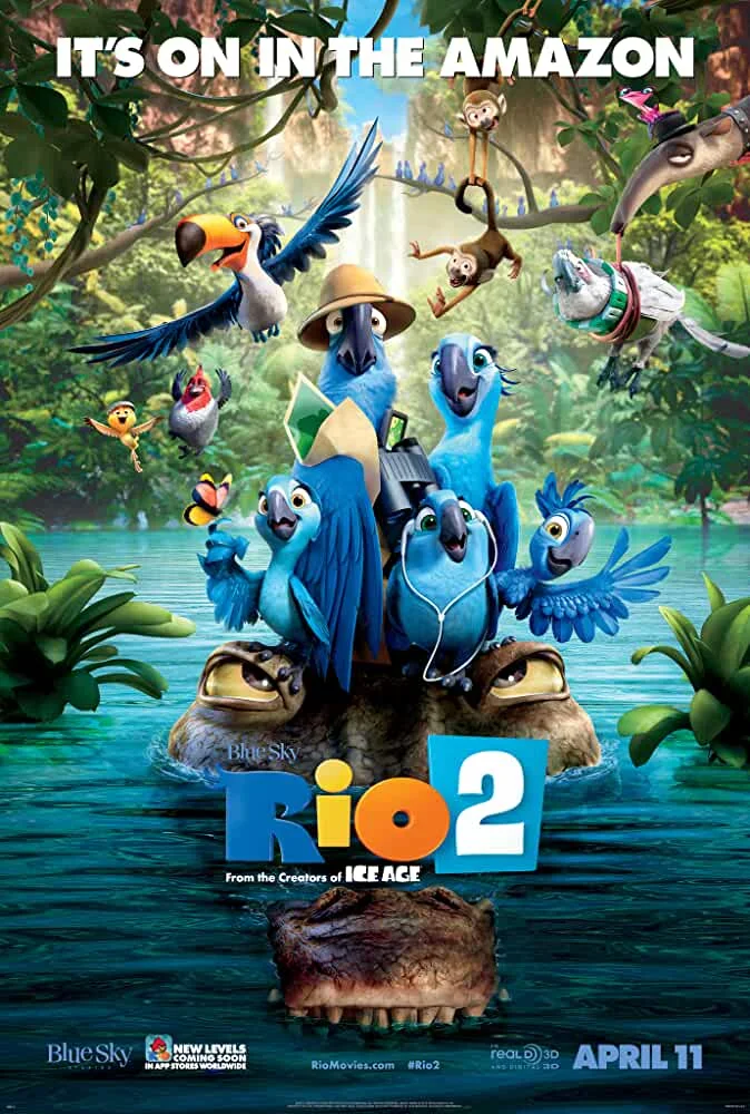 Download Rio 2 (2014) Dual Audio (Hindi-English) 480p [300MB] | 720p [1GB] | 1080p [2GB] –