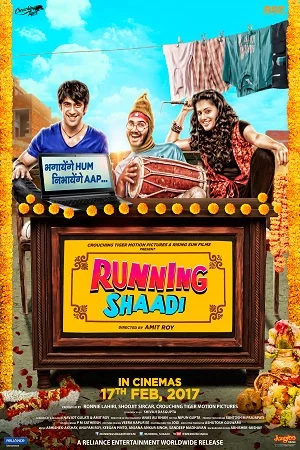 Download Running Shaadi (2017) Hindi Full Movie BluRay 480p [400MB] | 720p [1.2GB] –