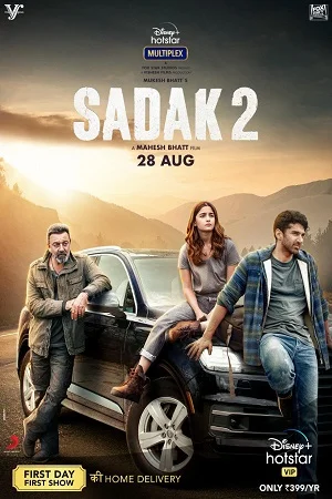 Download Sadak 2 (2020) Hindi Full Movie 480p [400MB] | 720p [1GB] | 1080p [2GB] –