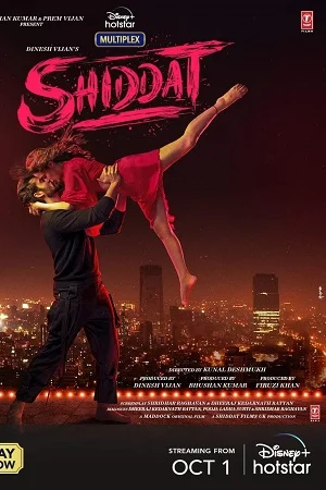 Download Shiddat (2021) Hindi Full Movie 480p [450MB] | 720p [1.2GB] | 1080p [2.4GB] | 2160 4K –