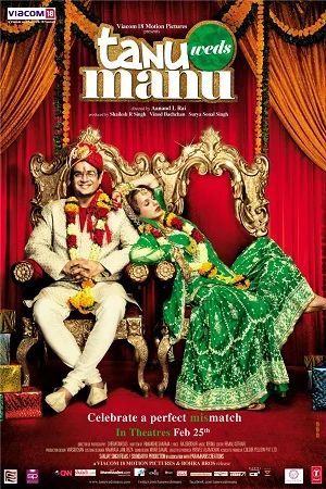 Download Tanu Weds Manu (2011) Hindi Full Movie 480p [350MB] | 720p [900MB] | 1080p [3GB] –