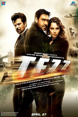 Download Tezz (2012) Hindi Full Movie WEB-DL 480p [320MB] | 720p [1GB] | 1080p [3.1GB] –