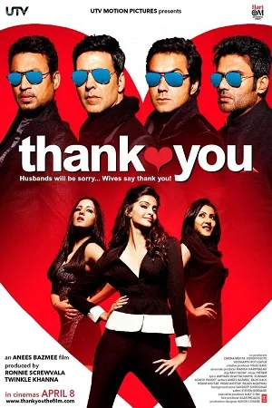 Download Thank You (2011) Hindi Full Movie BluRay 480p [400MB] | 720p [1.2GB] | 1080p [3.8GB] –