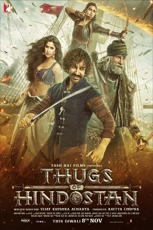 Download Thugs of Hindostan (2018) Hindi Full Movie 480p [500MB] | 720p [1.3GB] | 1080p [3.1GB] –