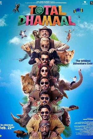 Download Total Dhamaal (2019) Hindi Full Movie 480p [450MB] | 720p [1GB] | 1080p [2GB] –