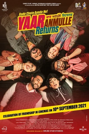 Download Yaar Anmulle Returns (2021) Punjabi Full Movie 480p [400MB] | 720p [1GB] | 1080p [2GB] –