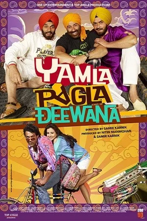 Download Yamla Pagla Deewana (2011) Hindi Full Movie WEB-DL 480p [450MB] | 720p [1.4GB] | 1080p [4.6GB] –