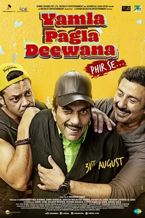 Download Yamla Pagla Deewana Phir Se (2018) Hindi Full Movie 480p [400MB] | 720p [1.2GB] | 1080p [3GB] –