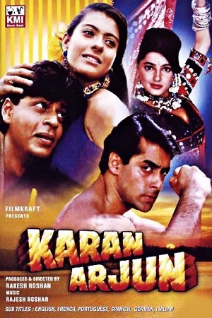 Download Karan Arjun (1995) Hindi Full Movie HDRip 480p [450MB] | 720p [1.4GB] | 1080p [4.3GB] –