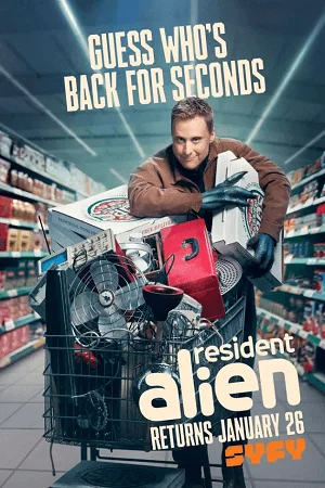 Download Resident Alien (Season 1-2) English WEB Series 720p [230MB] WEB-DL –